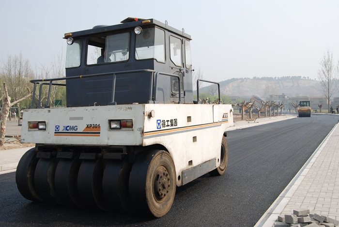 道路施工现场